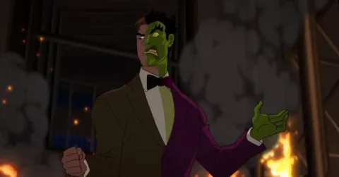 Кадр из фильма Бэтмен против Двуликого