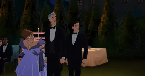 Кадр из фильма Бэтмен против Двуликого