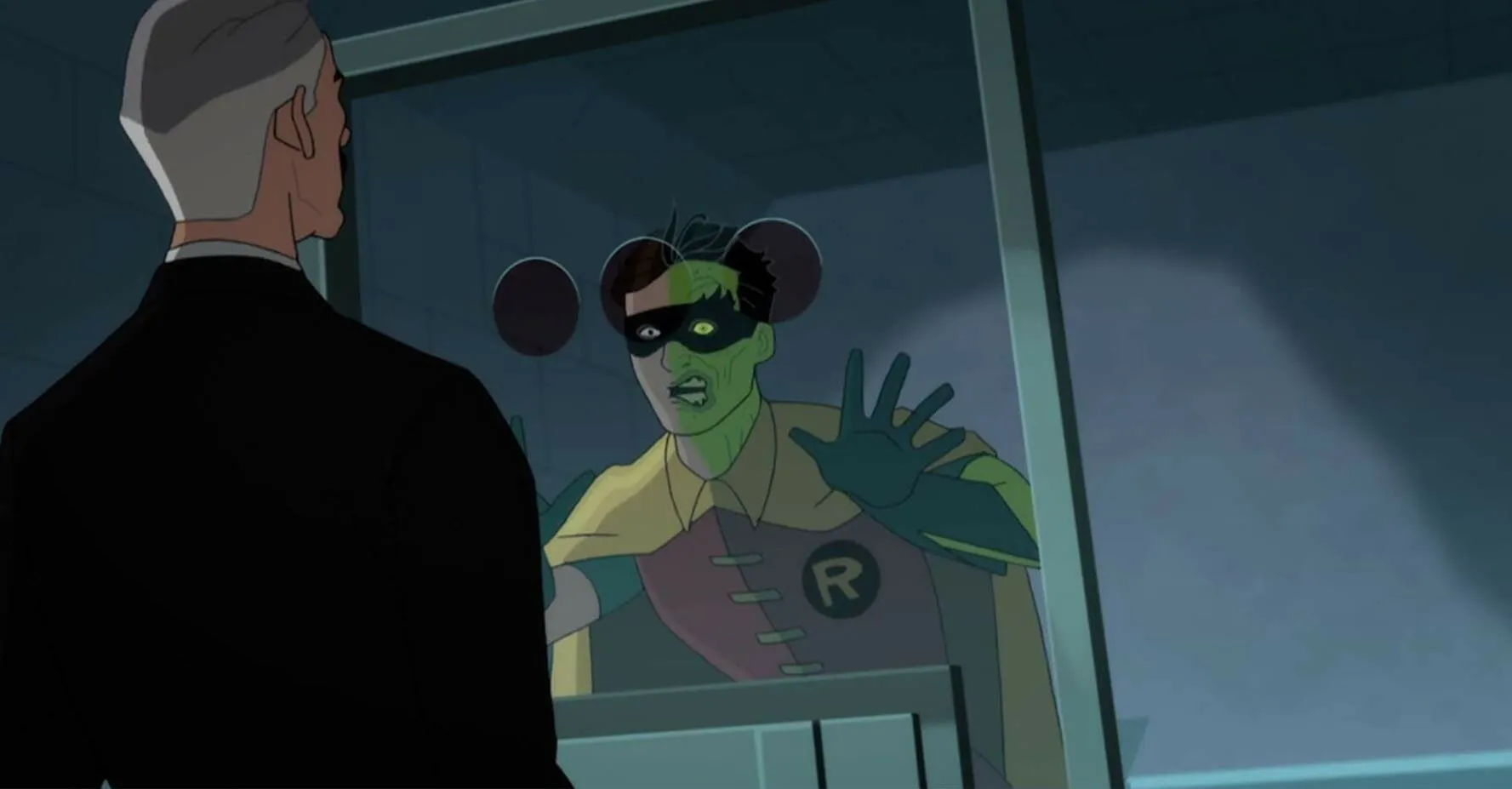 Кадр из фильма Бэтмен против Двуликого