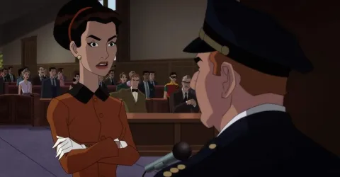 Кадр из фильма Бэтмен против Двуликого