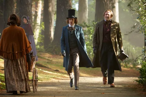 Кадр из фильма Необыкновенная история на Рождество