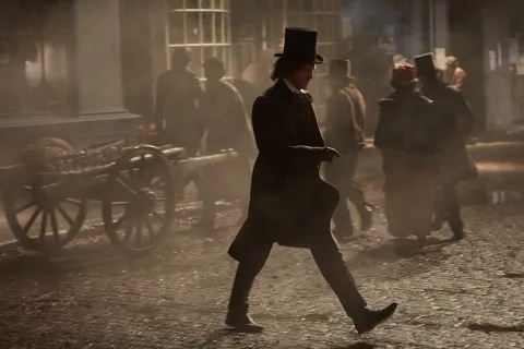 Кадр из фильма Необыкновенная история на Рождество