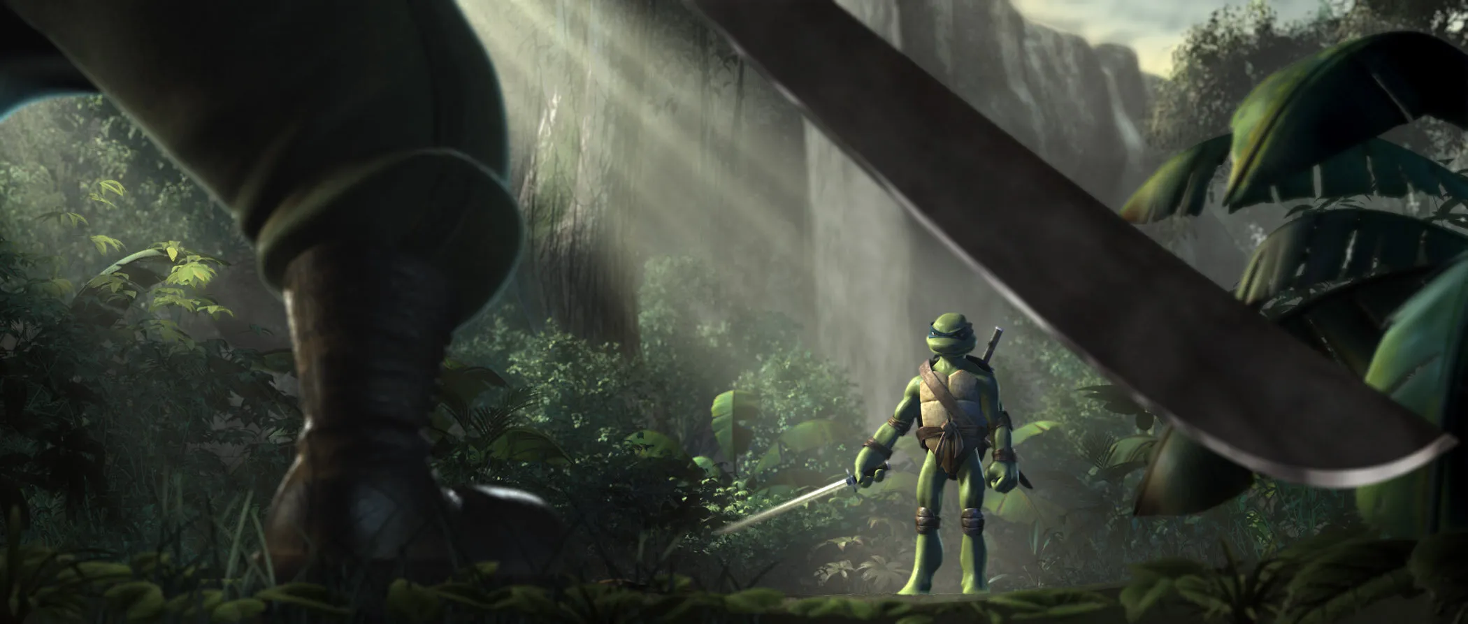 Кадр из фильма Черепашки-ниндзя