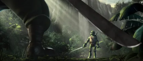 Кадр из фильма Черепашки-ниндзя