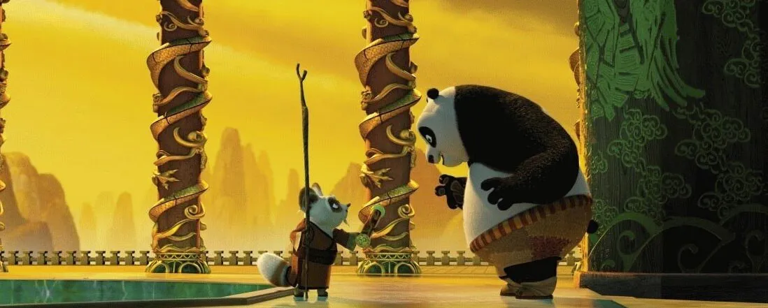 Кадр из фильма Кунг-фу Панда