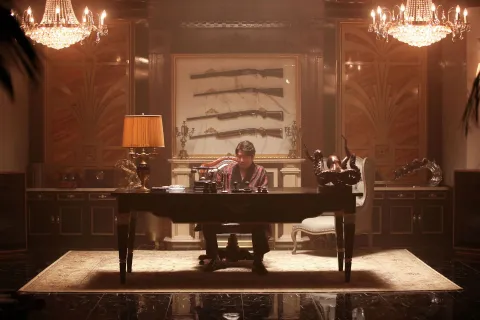 Кадр из фильма Наркобарон