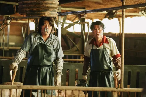 Кадр из фильма Наркобарон