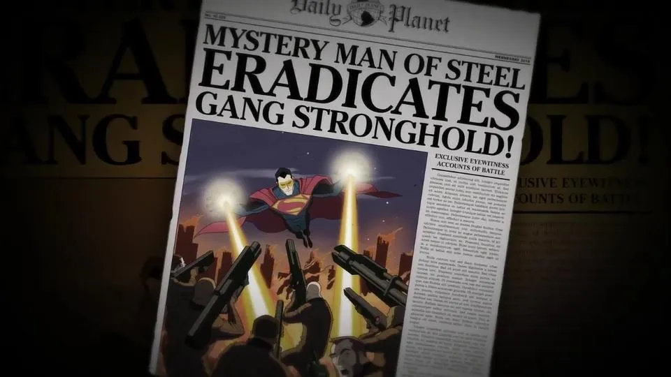 Кадр из фильма Господство Суперменов