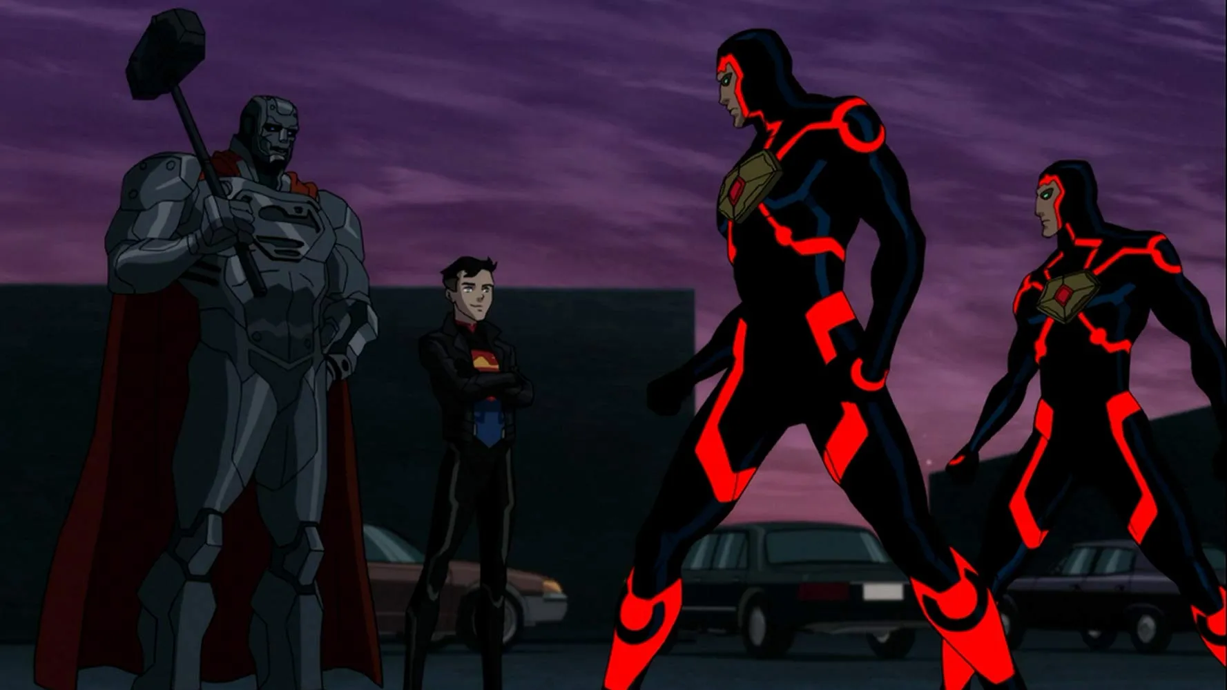 Кадр из фильма Господство Суперменов