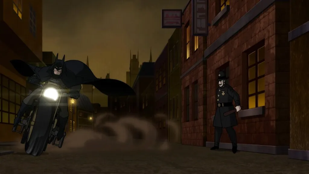 Кадр из фильма Бэтмен: Готэм в газовом свете