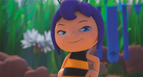 Кадр из фильма Пчёлка Майя и Кубок мёда