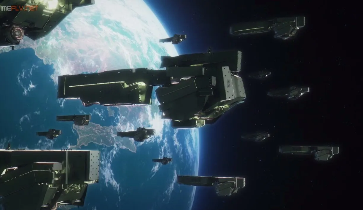 Кадр из фильма Легенда о героях галактики: Новый тезис