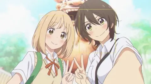 Кадр из фильма Сияние утра и Касэ-сан