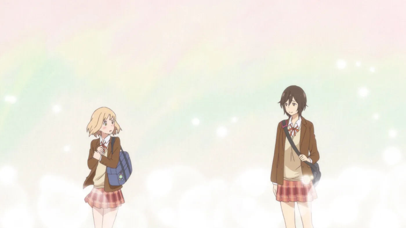 Кадр из фильма Сияние утра и Касэ-сан