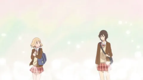 Кадр из фильма Сияние утра и Касэ-сан