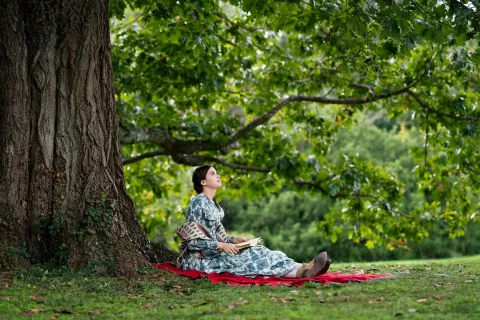 Кадр из фильма Дикинсон