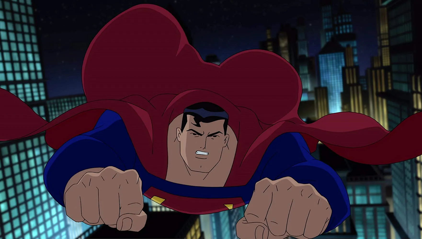 Кадр из фильма Лига справедливости против Смертоносной пятерки