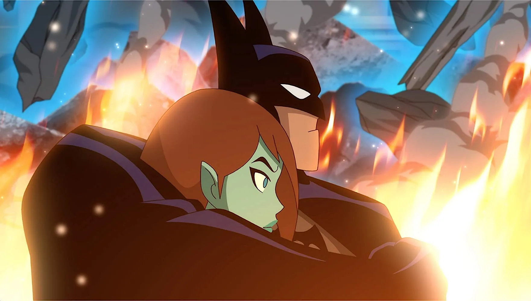 Кадр из фильма Лига справедливости против Смертоносной пятерки