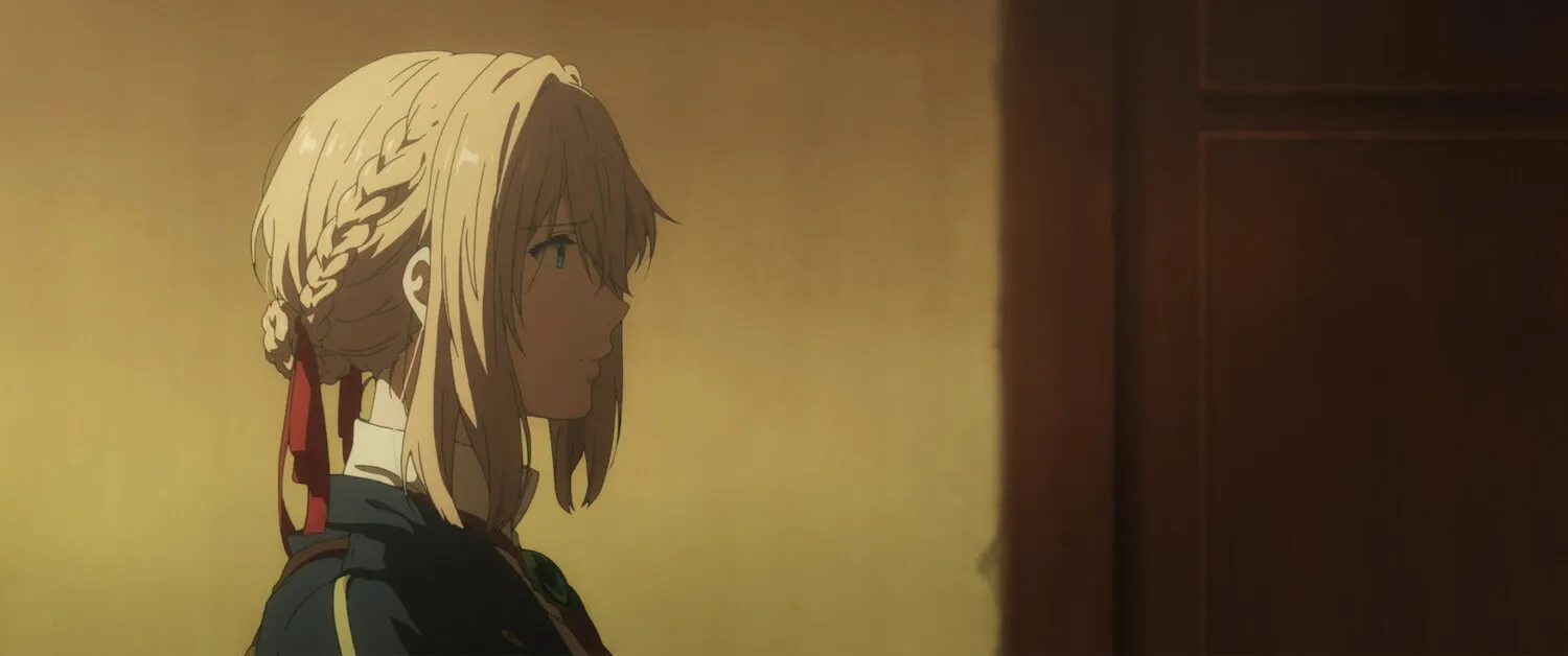 Кадр из фильма Вайолет Эвергарден. Фильм