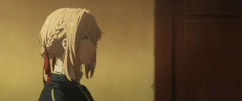 Кадр из фильма Вайолет Эвергарден. Фильм