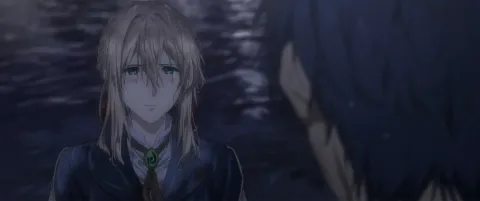 Кадр из фильма Вайолет Эвергарден. Фильм