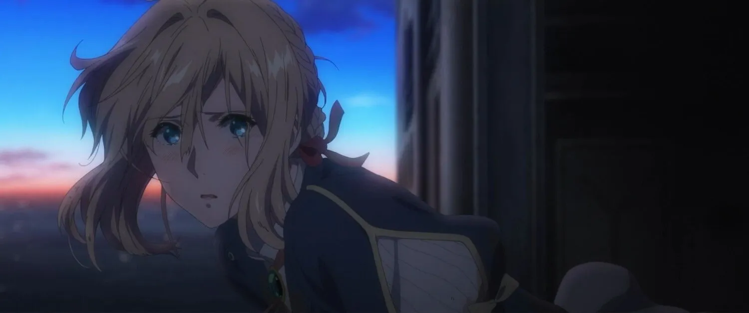 Кадр из фильма Вайолет Эвергарден. Фильм