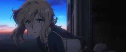 Кадр из фильма Вайолет Эвергарден. Фильм