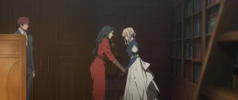 Кадр из фильма Вайолет Эвергарден. Фильм