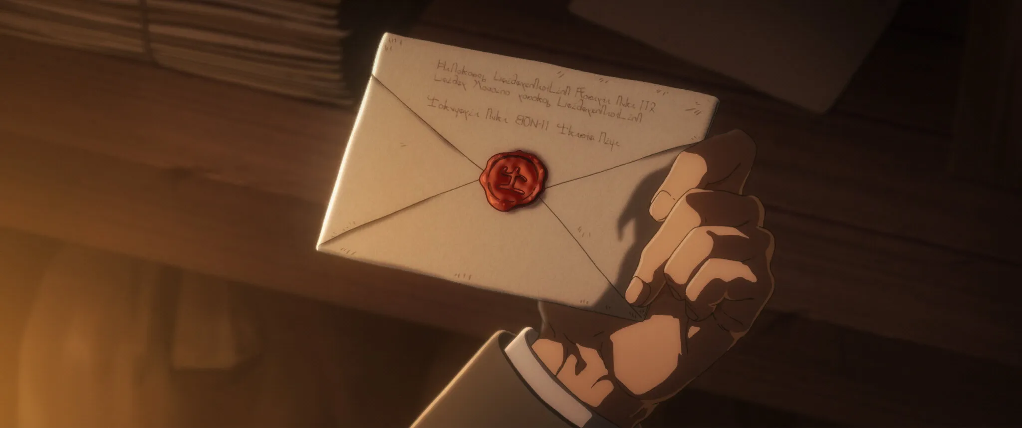 Кадр из фильма Вайолет Эвергарден. Фильм