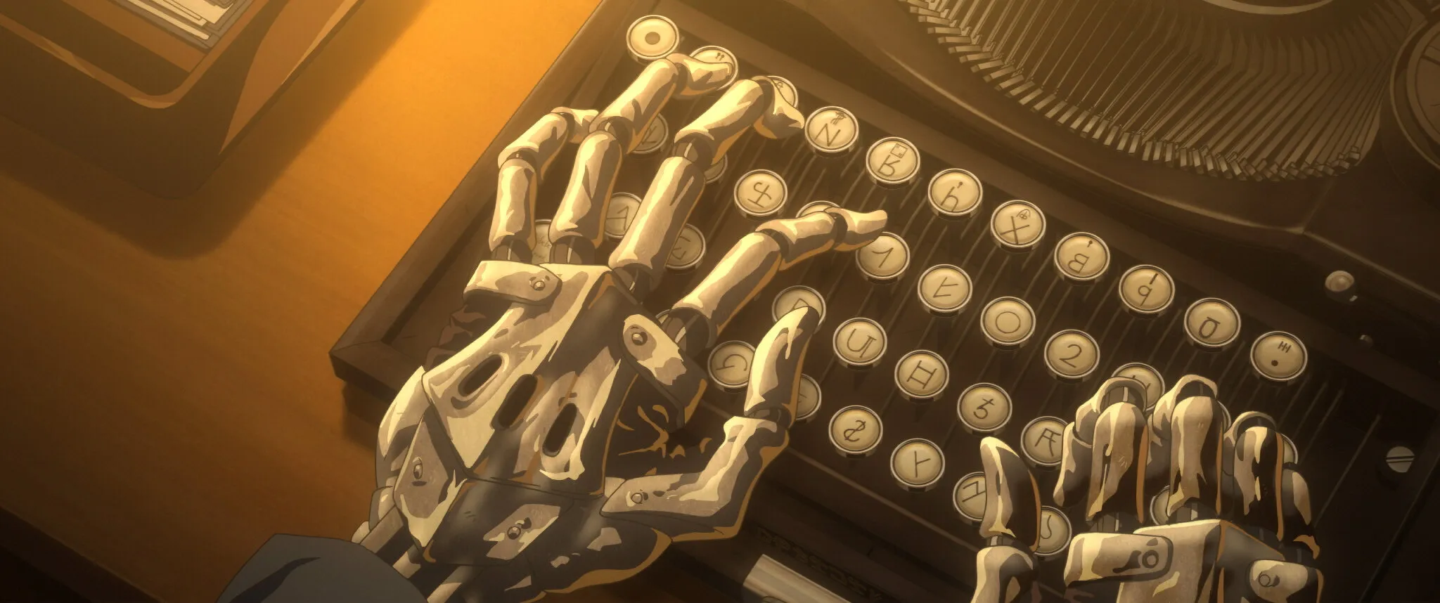 Кадр из фильма Вайолет Эвергарден. Фильм