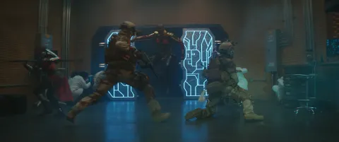 Кадр из фильма Чёрная Пантера: Ваканда навеки