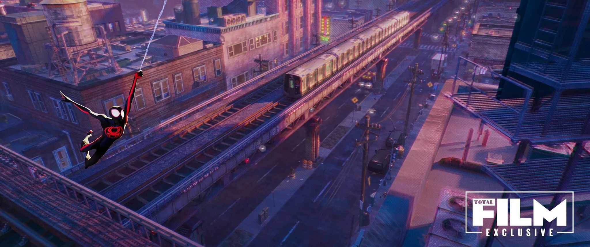 Кадр из фильма Человек-паук: Паутина вселенных