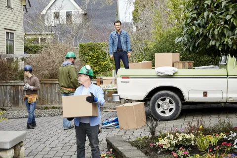 Кадр из фильма Начнем всё заново