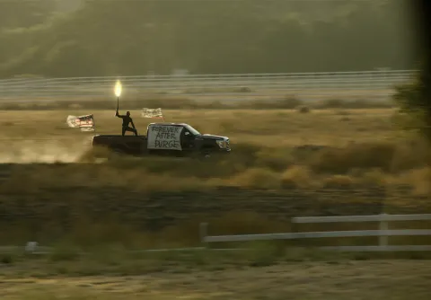 Кадр из фильма Судная ночь навсегда