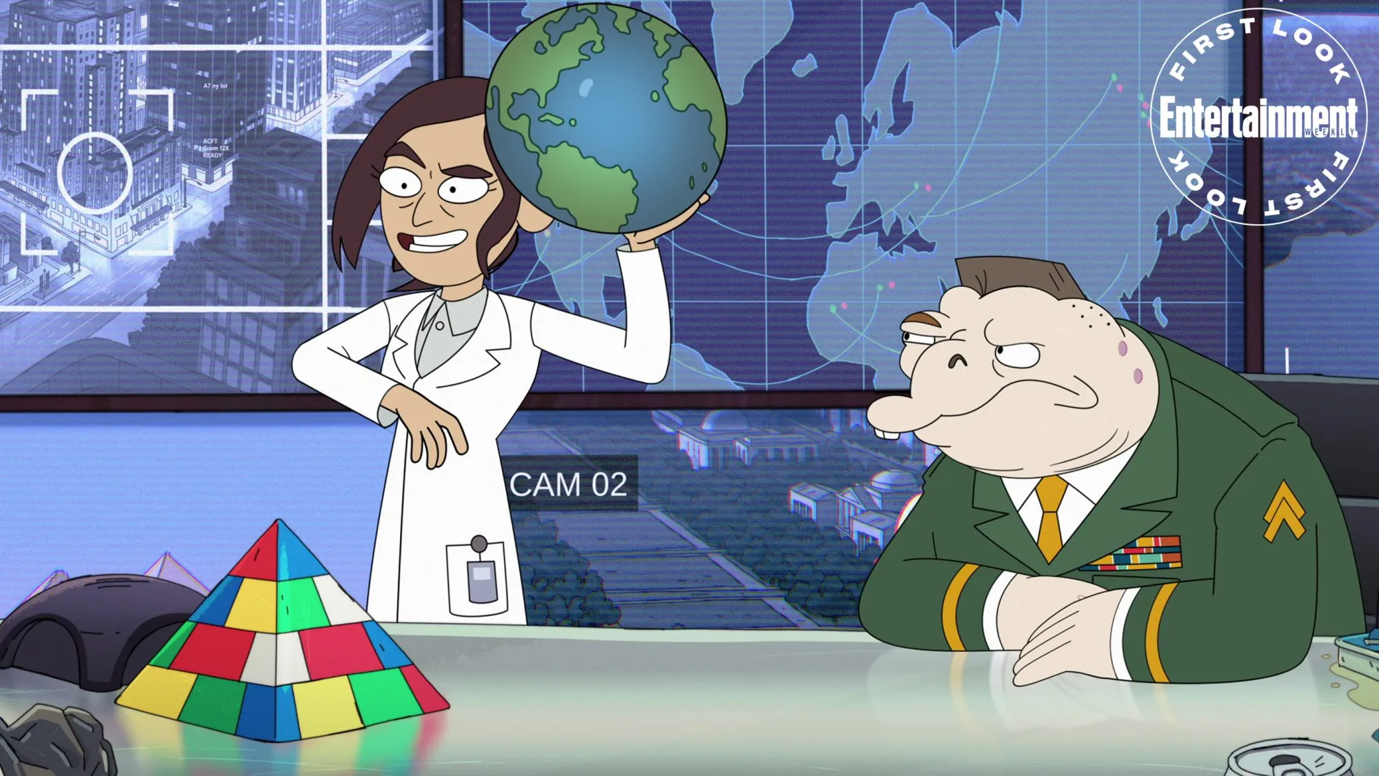 Кадр из фильма Корпорация «Заговор»