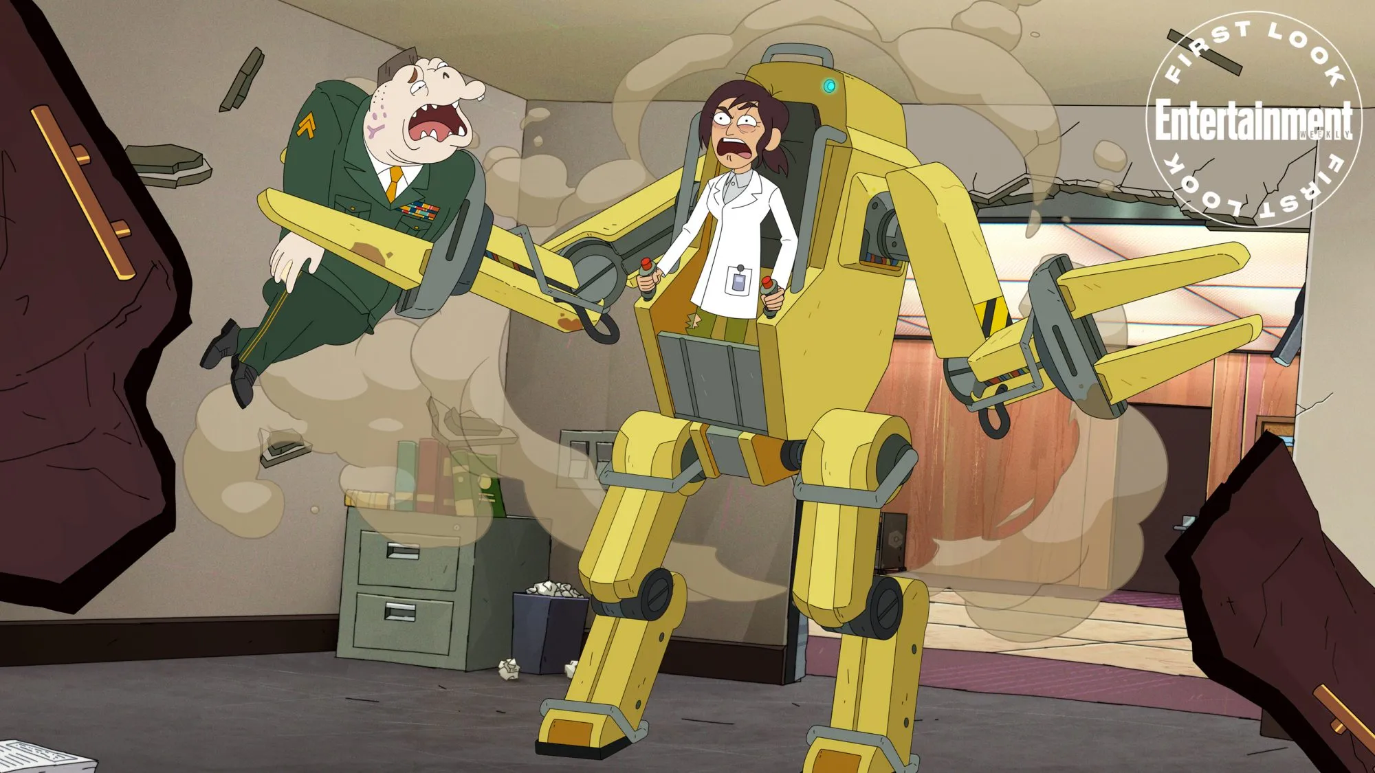 Кадр из фильма Корпорация «Заговор»