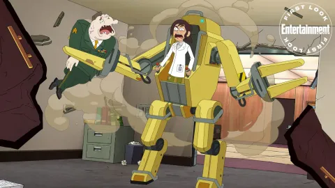 Кадр из фильма Корпорация «Заговор»