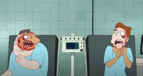 Кадр из фильма Корпорация «Заговор»