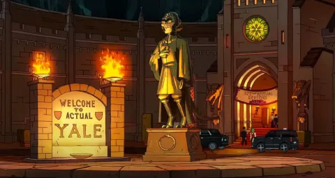 Кадр из фильма Корпорация «Заговор»