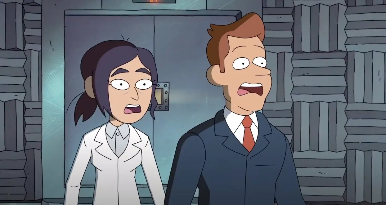 Кадр из фильма Корпорация «Заговор»