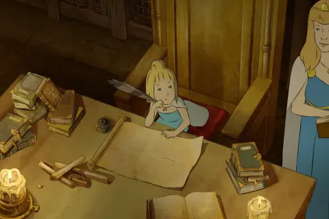 Кадр из фильма Принцесса драконов