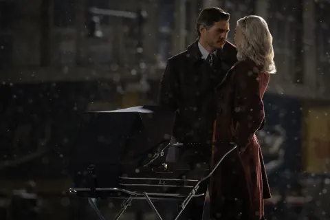 Кадр из фильма Фантастическая четвёрка: Первые шаги