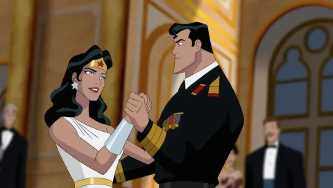 Кадр из фильма Супермен: Красный сын