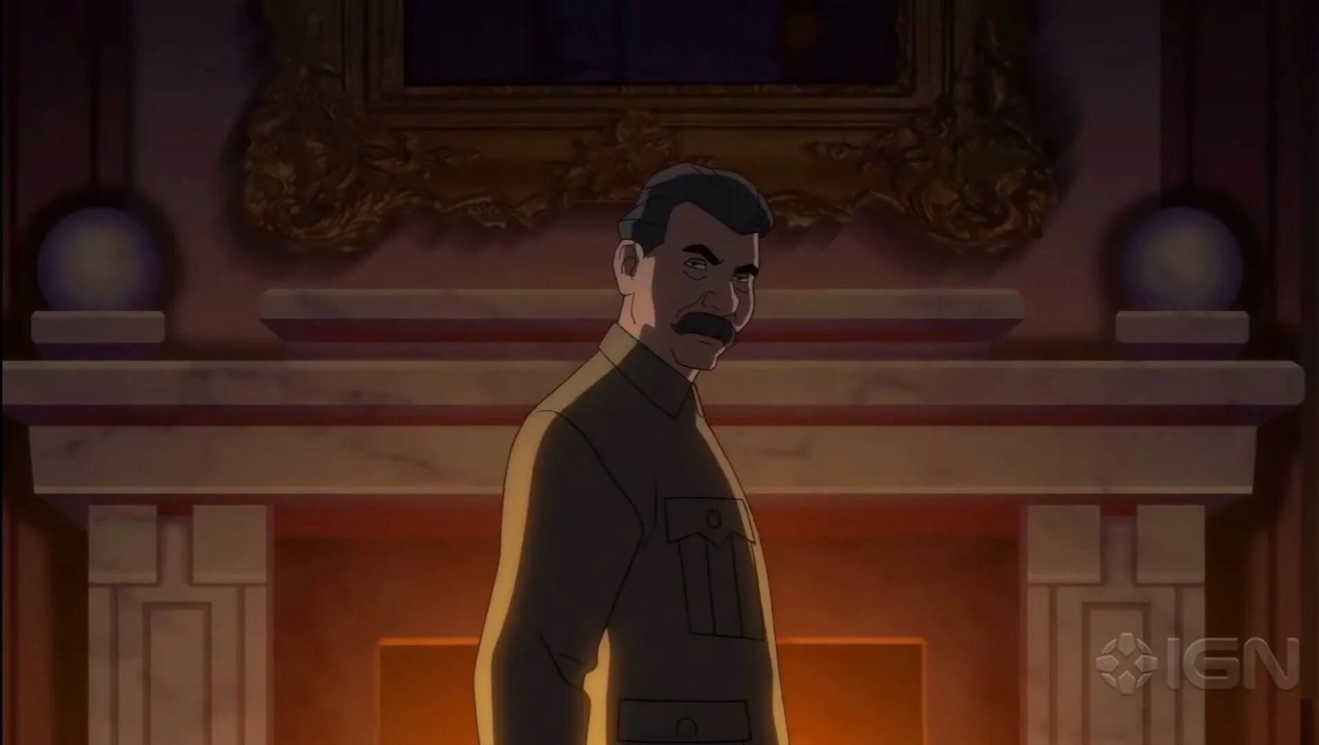 Кадр из фильма Супермен: Красный сын