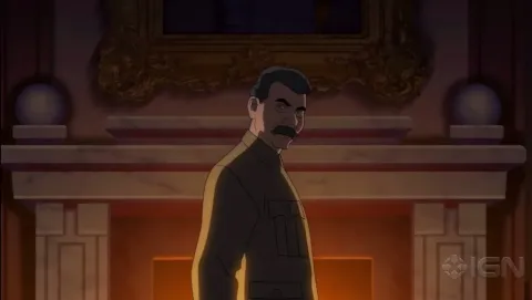 Кадр из фильма Супермен: Красный сын