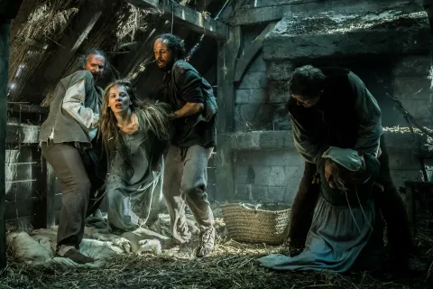 Кадр из фильма Проклятие черного паука