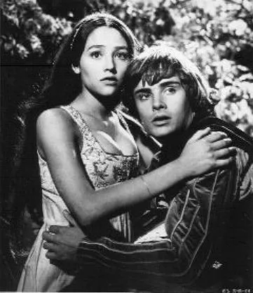 Кадр из фильма Ромео и Джульетта