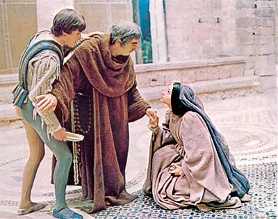 Кадр из фильма Ромео и Джульетта