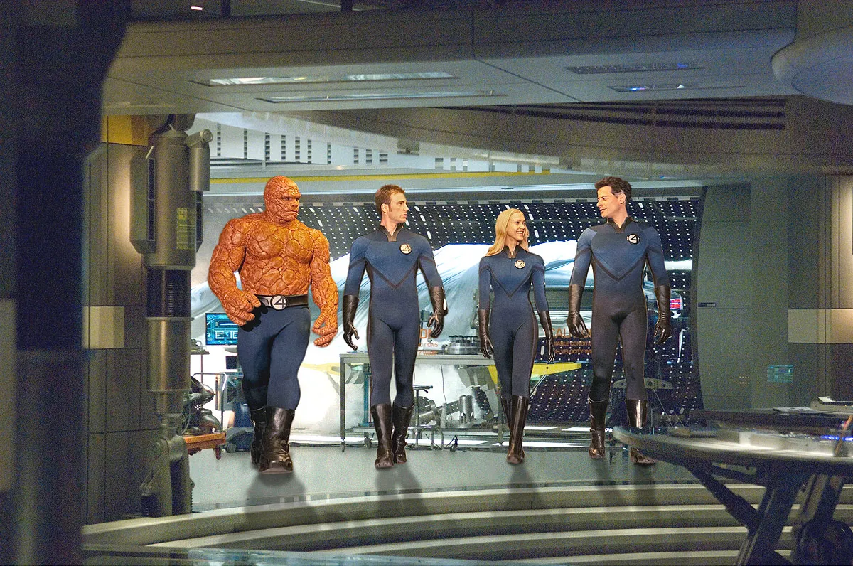 Кадр из фильма Фантастическая четверка: Вторжение Серебряного серфера