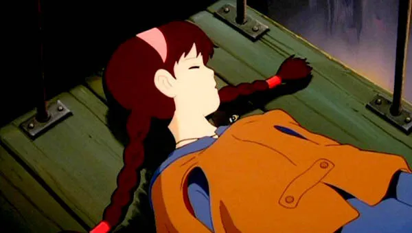 Кадр из фильма Небесный замок Лапута